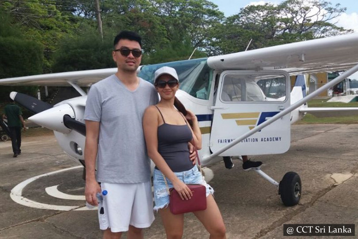 Whale Watching From Air In Mirissa