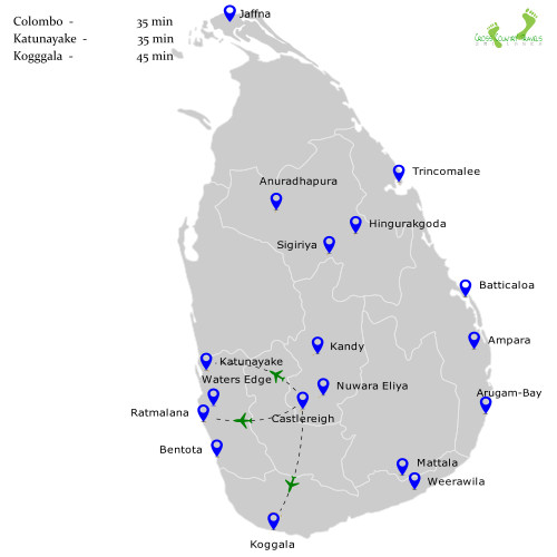 Flight Duration and Routes - Castlereagh