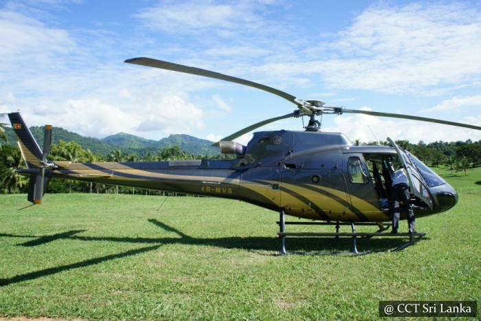 Domestic helicopters Sri Lanka