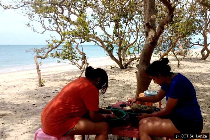 Night camping - in Gangewardiya and in Kalpitiya islands