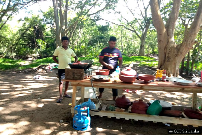 Night camping - in Gangewardiya and in Kalpitiya islands