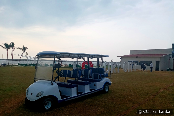 Golfing Colombo Port City